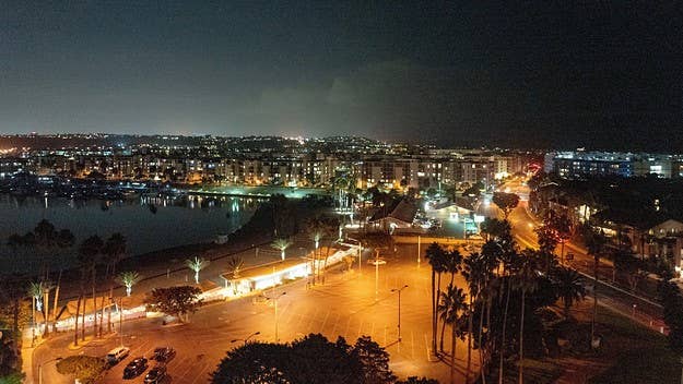 The rager reportedly took place Friday night in Marina Del Rey where a large group of revelers was spotted without masks or the recommended physical distance.