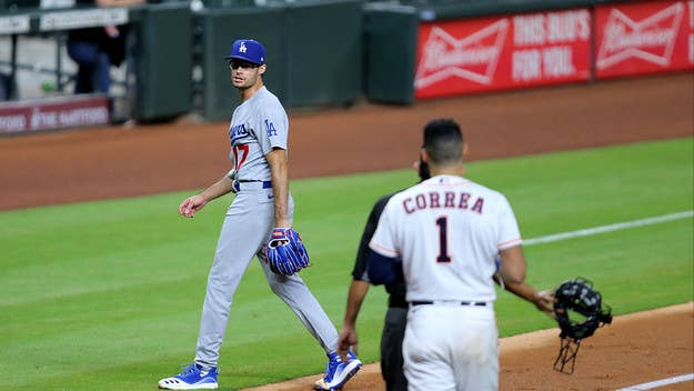 Dodgers reliever Joe Kelly caused a benches clearing incident against the Astros Tuesday and was suspended 8 games by MLB Wednesday. He didn't deserve it.