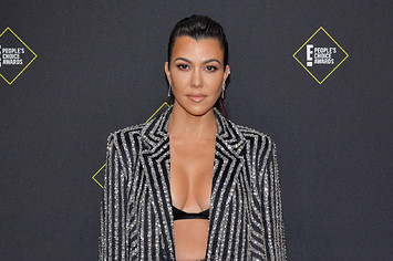 Kourtney Kardashian attends the 2019 E! People's Choice Awards
