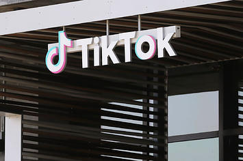 TikTok sign