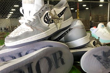 Counterfeit Dior Air Jordan Sneakers