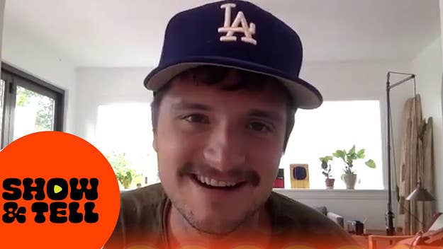 (Shot on 4/10/20) "Future Man" star Josh Hutcherson reveals his favorite meme accounts and how he spends his days painting, listening to bossa nova, and losing to his girlfriend in Scrabble.