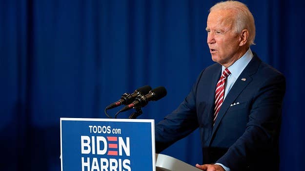 The clip in question actually shows Biden pulling out his phone to play a clip of "Despacito" after being introduced by Luis Fonsi at a Florida event.