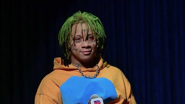 The Wheezy-produced single hit streaming services Friday, after it appeared on the leaked version of Trippie’s ‘Pegasus’ album.