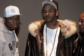 50 Cent and The Game in better times.