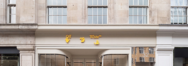 Off-White opens on London's Sloane Street