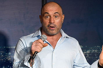 Joe Rogan performs during his appearance at The Ice House Comedy Club