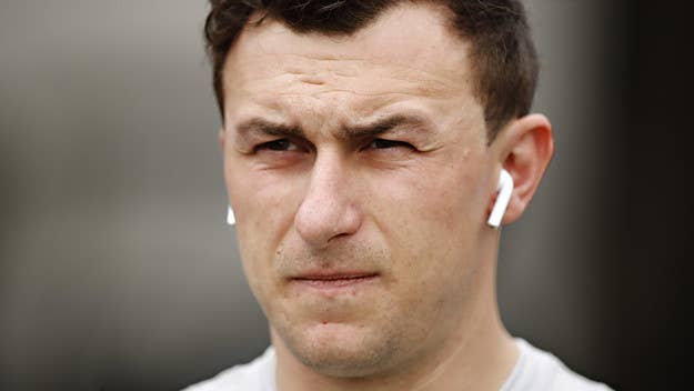 Johnny Manziel didn't take too kindly to Darren Rovell's comment about how his football career has turned out in comparison to its trajectory seven years ago.