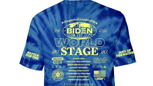Joe Perez, known to longtime Kanye followers as an integral part of the now-defunct Donda team, is stepping up with a new design supporting Biden x Harris.