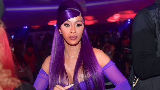 Cardi B and Nicki Minaj have a very complicated history, but it would appear the former is actually still willing to give props to the latter. 