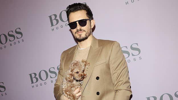 Following a painful week-long search for his missing dog Mighty, Orlando Bloom has confirmed that his collar was found and he is presumed dead.