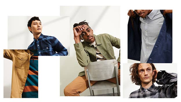 Free Assembly is a new line of easy-wearing essentials, featuring chore coats, flannel shirts, and denim in a wide range of sizes and fits all perfect for fall.