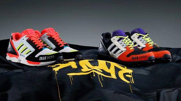 The IRAK graffiti crew founder talks about his new Adidas collaboration and his history in sneakers.