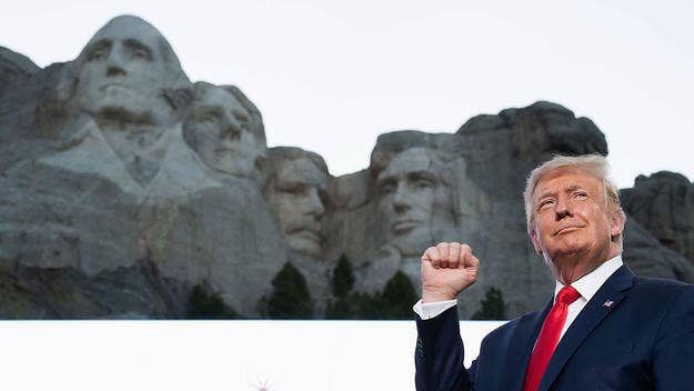 Trump and the White House reached out to South Dakota Governor Kristi Noem last year about possibly adding his face to Mount Rushmore.