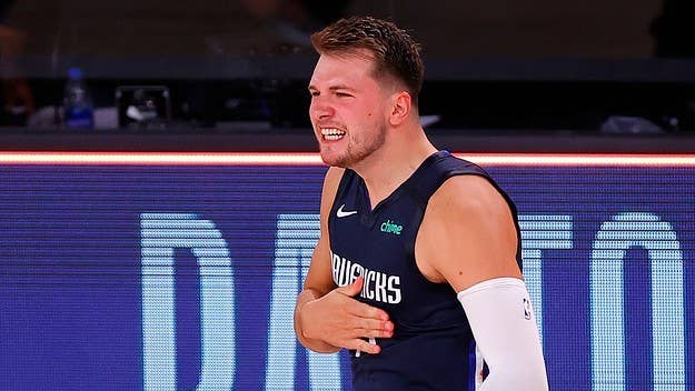 Luka Doncic says he has no problems with Clippers' Montrezl Harrell after the latter apologized for trash-talking comments caught on camera in Game 3.