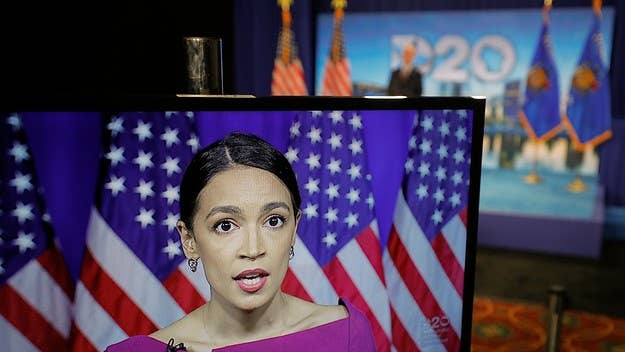 Alexandria Ocasio-Cortez responded to a headline that presented a "false and divisive narrative," reminding voters that it was merely standard procedure.