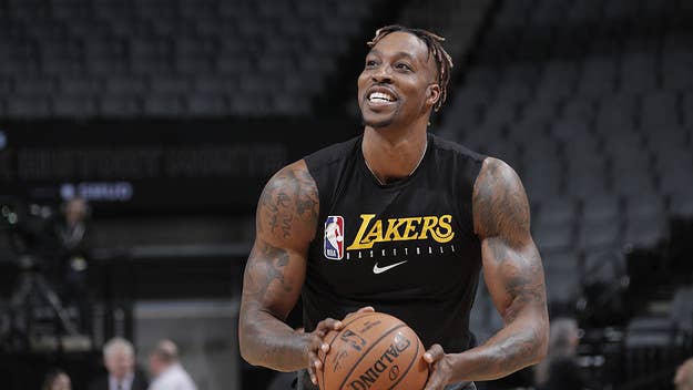 The NBA might be restricted to its bubble in Orlando, Florida, but that didn't stop Dwight Howard from finding a way to interact with a young fan. 