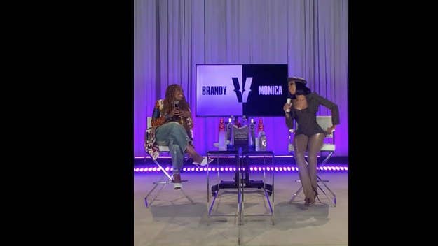 The latest episode of Timbaland and Swizz Beatz's 'Verzuz' series featured none other than Brandy and Monica, with the latter inspiring an outfit debate.