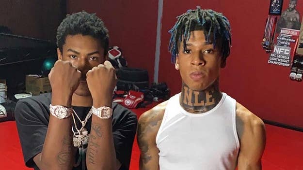 Teejayx6 and NLE Choppa made for a compelling duo on their most recent collab "Punchin," and now they've given the track a video that matches its energy.