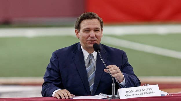No amount of re-reading or re-listening to Ron DeSantis' comments will make them make sense. DeSantis, of course, is a governor of the Trump-loving variety.