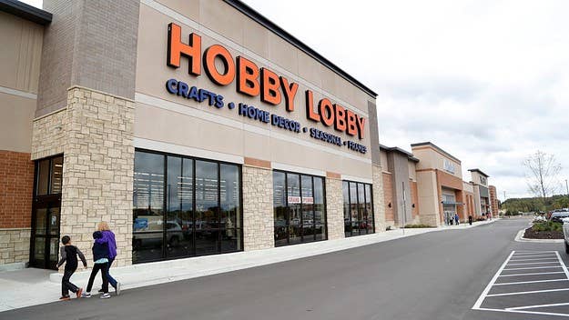 Though it's hard to fathom how anyone would still be shopping at a Hobby Lobby anymore at this point, it's as good a time as any to get mad.