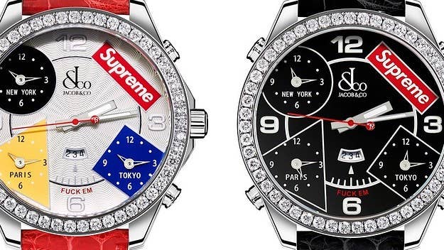 Fans can also look forward to brushing their teeth with Supreme-branded paste, as well as waking up to the horrors of a Supreme-branded Chucky doll.