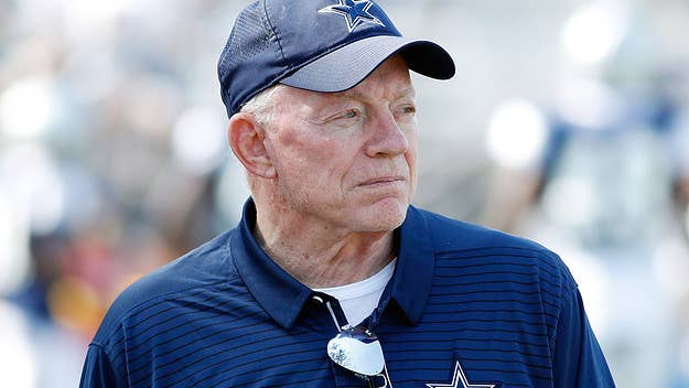 Jones is contemplating a compromise with players that would allow them to kneel before the National Anthem but would force them to stand during the song.