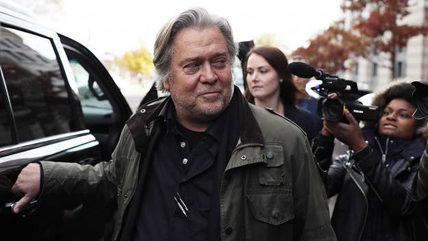 The charges are connected with an online fundraising effort called We Build the Wall, which "repeatedly and falsely" claimed no salaries for Bannon and others.