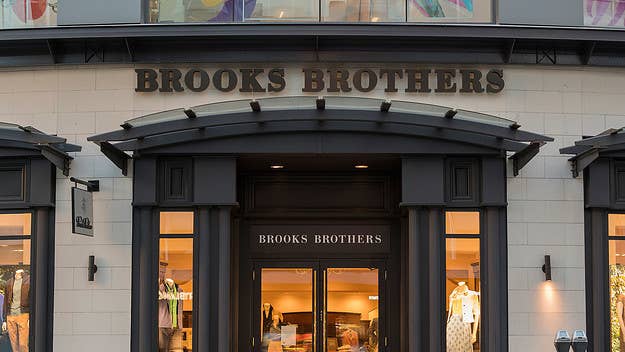 Brooks Brothers, one of America's oldest fashion retailers, filed for Chapter 11 bankruptcy court protection on Wednesday amid its search for a buyer.