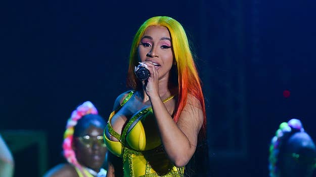 Cardi B has taken to Instagram to call out anyone who dared to body shame her after she shared several pictures of herself in a bikini at home.