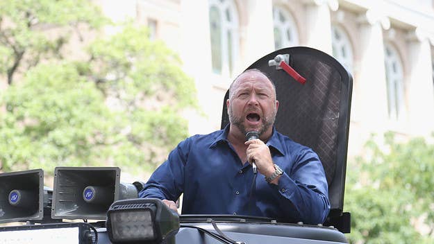 Far-right conspiracist and certified nut Alex Jones isn't happy about the coronavirus lockdown, and he says if it lasts much longer he might eat his neighbors.