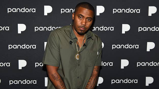 Nas is also working on a second project that he can't share just yet.