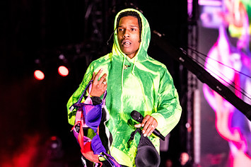 ASAP Rocky performs during 2019 Rolling Loud LA.
