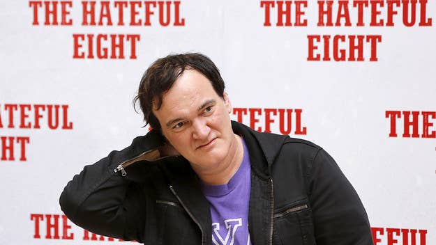 Quentin Tarantino was once pitched the idea of an iPhone release for 'The Hateful Eight' by Universal head Jeff Shell, and as you would expect, he walked out.