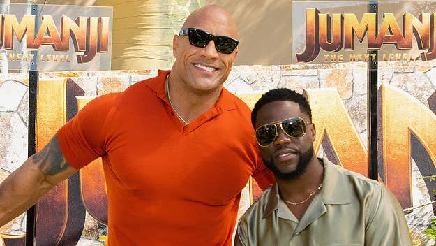 Dwayne Johnson and Kevin Hart were co-stars in the box office hits, 2017's 'Jumanji: Welcome to the Jungle' and 2019's 'Jumanji: The Next Level.'