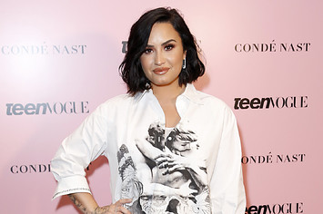Demi Lovato attends the Teen Vogue Summit 2019