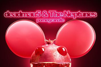 deadmau5 and The Neptunes "Pomegranate" single cover art