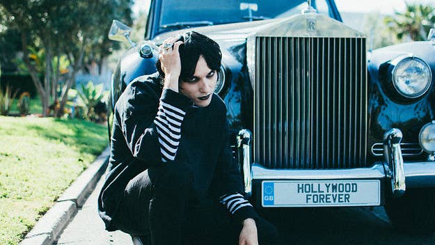 Born and raised in California, Johnny Goth cross-pollinates his DIY pop inspirations with influences like the Cure, Marilyn Manson, and Radiohead.