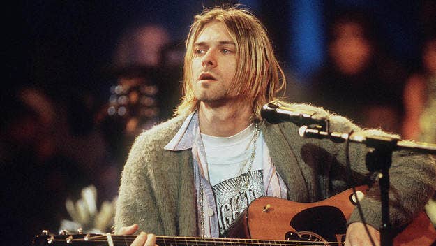 Bidding for the rare D-18E guitar played by Kurt Cobain during his 1993 'MTV Unplugged' performance started at $1 million.