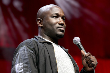 Hannibal Buress performs onstage at The Bill Graham Stage during Colossal Clusterfest.