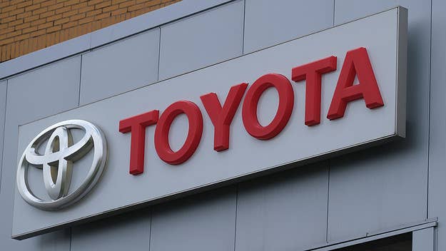 Authorities in New York say they're looking for a group of individuals who broke into a Toyota facility in the Bronx and made off with 22 cars.