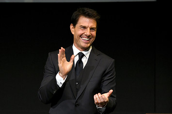 Tom Cruise onstage during the 10th Annual Lumber Awards.