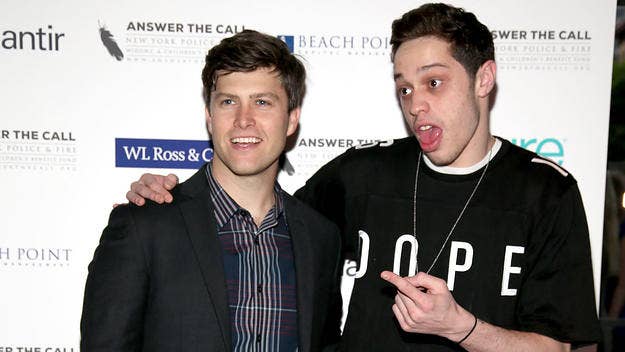 'SNL' regulars Colin Jost and Pete Davidson are reportedly set to star in a new wedding comedy from Universal called 'Worst Man,' according to 'Variety.'