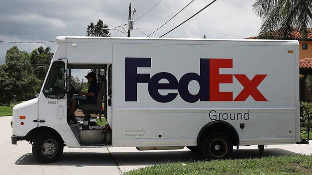 A FedEx driver claimed that he and a co-worker were fired after they shared a video of a confrontation with a belligerent customer in Georgia.