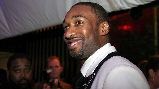 Gilbert Arenas says he won $300,000 after encountering a homeless man, who 'blessed' his lottery ticket. Arenas later gave the man part of his winnings.