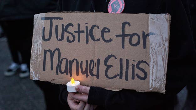 Manuel Ellis died in police custody from respiratory arrest after uttering the words "I can't breathe." The medical examiner ruled his death to be a homicide.