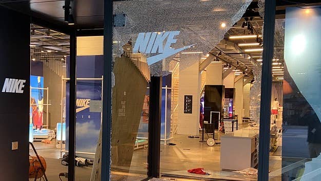Protestors loot Nike, Supreme Flight Club and many other sneaker stores following the murder of George Floyd.