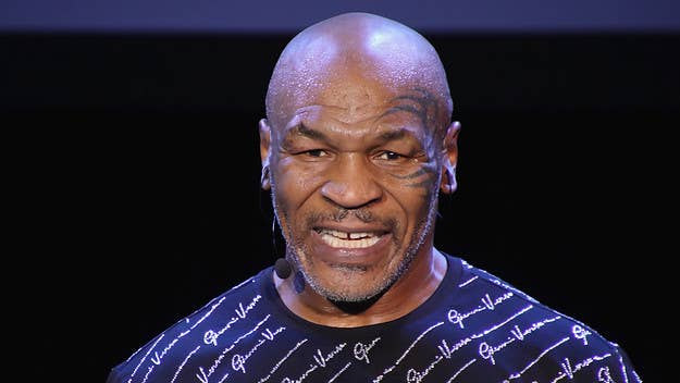 Mike Tyson addresses the rumor that he could be gearing up to get into the ring with Evander Holyfield for a third time on ‘TMZ Live.’