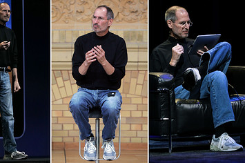 Steve Jobs Wearing New Balance 992s