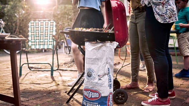 Grab a bag of Kingsford Charcoal or Pellets to throw in the grill pit and get your chef on with your quarantine crew at home this Fourth of July.